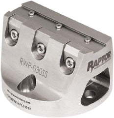 Raptor Workholding - 3/4" Jaw Width, 3" High Dovetail Vise - For Use with 4 & 5 Axis Workholding Systems - All Tool & Supply