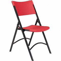 National Public Seating - Folding Chairs Pad Type: Folding Chair w/Plastic Seat & Back Material: Plastic/Steel - All Tool & Supply