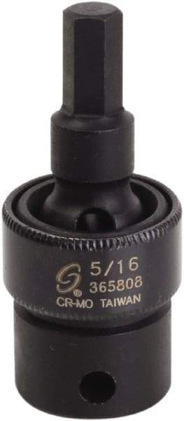 Sunex Tools - 3/8" Drive, 5/16" Impact Hex Bit Socket - All Tool & Supply