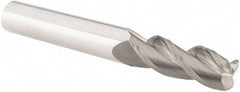 M.A. Ford - 1/2", 3 Flute, Solid Carbide, 1/8" Corner Radius End Mill - 4" OAL, 1-1/2" LOC - All Tool & Supply