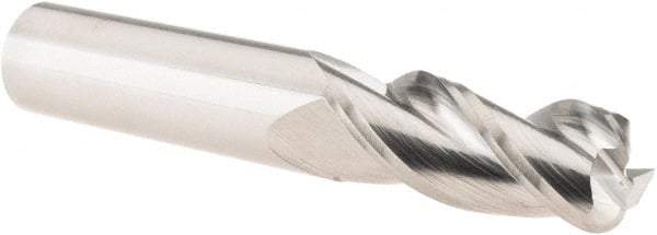 M.A. Ford - 1/2", 3 Flute, Solid Carbide, 0.12" Corner Radius End Mill - 3" OAL, 1-1/4" LOC - All Tool & Supply