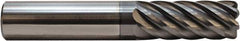 M.A. Ford - 1/2", 7 Flute, Solid Carbide, 0.03" Corner Radius End Mill - 3" OAL, 1-1/4" LOC - All Tool & Supply