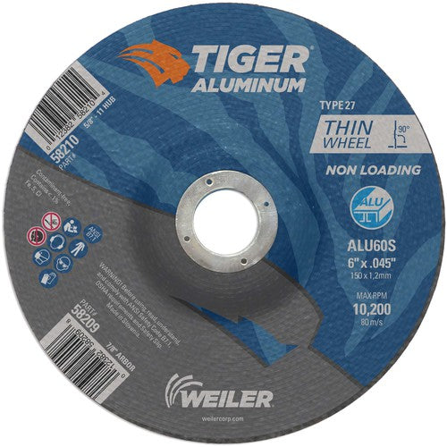 6X.045 TIGER ALUM T27 C/O WHL - All Tool & Supply