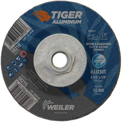 ‎4-1/2X1/18 TIGER ALUM T27 COMB WHL - All Tool & Supply