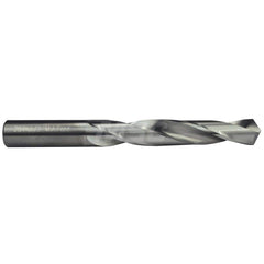 Jobber Length Drill Bit: 0.7344″ Dia, 118 °, Solid Carbide Bright/Uncoated, Right Hand Cut, Spiral Flute, Straight-Cylindrical Shank, Series 204