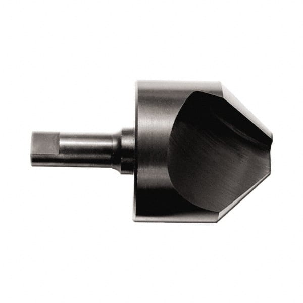 M.A. Ford - 5/8" Head Diam, 1/4" Shank Diam, 1 Flute 90° High Speed Steel Countersink - All Tool & Supply