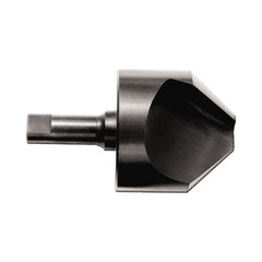 M.A. Ford - 1/2" Head Diam, 1/4" Shank Diam, 1 Flute 60° High Speed Steel Countersink - All Tool & Supply