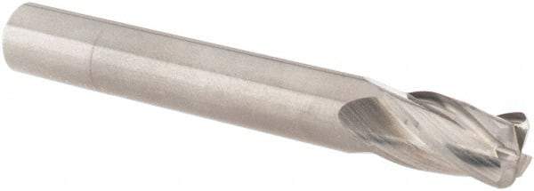 M.A. Ford - 1/4", 4 Flute, Solid Carbide, 0.05" Corner Radius End Mill - 2" OAL, 1/2" LOC - All Tool & Supply