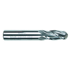 1/8″ × 1/8″ × 3/4″ × 2 1/4″ 2 Flute Single End Carbide Finishing Center Cutting End Mill-ALTiN Series/List #5954T - All Tool & Supply