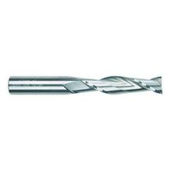 1/4 Dia. x 3 Overall Length 2-Flute Square End Solid Carbide SE End Mill-Round Shank-Center Cut-Uncoated - All Tool & Supply