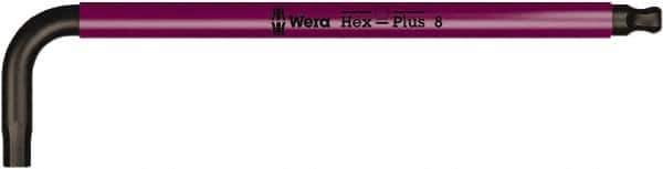 Wera - 2.5mm Hex, Cushion Grip, Hex Key - 112mm OAL, Metric System of Measurement - All Tool & Supply