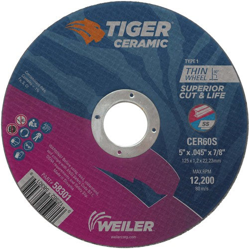 5X.045 TIGER CERAMIC T1 C/O WHL - All Tool & Supply