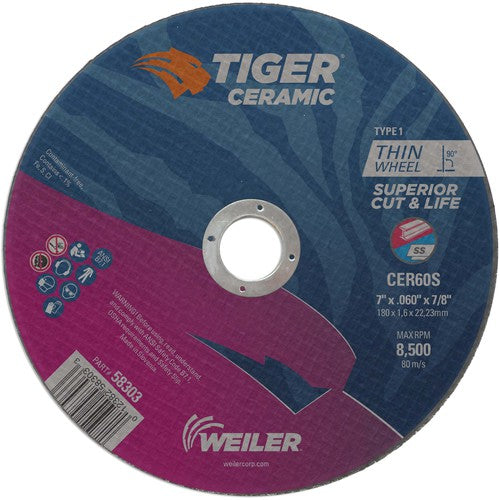 7X.045 TIGER CERAMIC T1 C/O WHL - All Tool & Supply