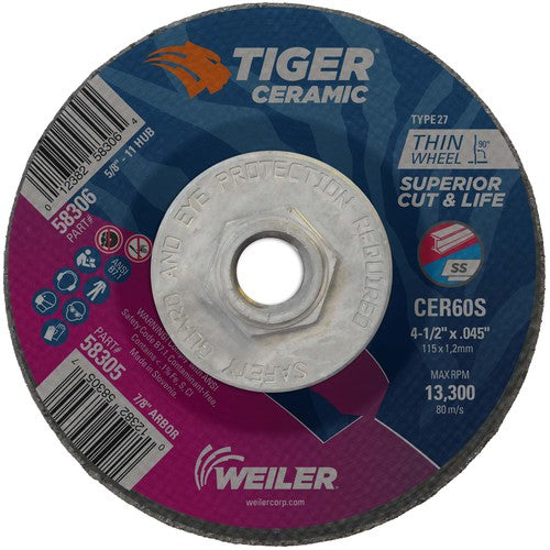 ‎4-1/2X.045 TIGER CERAMIC TYPE - All Tool & Supply