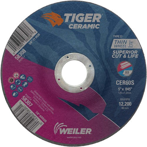 5X.045 TIGER CERAMIC T27 C/O WHL - All Tool & Supply