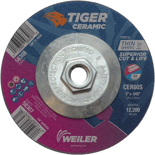 5X.045 TIGER CERAMIC T27 C/O WHL - All Tool & Supply