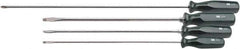 SK - 4 Piece Phillips & Slotted Screwdriver Set - Bit Sizes: Philips #2 - All Tool & Supply