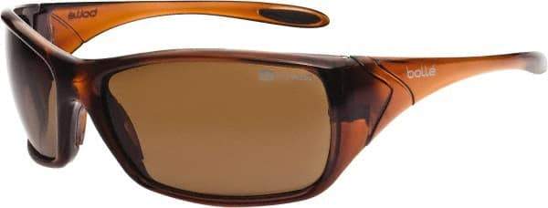 bolle SAFETY - Smoke Lenses, Framed Safety Glasses - Anti-Fog, Scratch Resistant, Size M, Wrap Around - All Tool & Supply