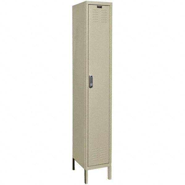 Hallowell - 1 Door, 1 Tier, Electronic Access Lockers - All Tool & Supply