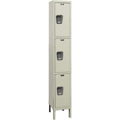 Hallowell - 3 Door, 3 Tier, Premium Wardrobe Lockers - All Tool & Supply