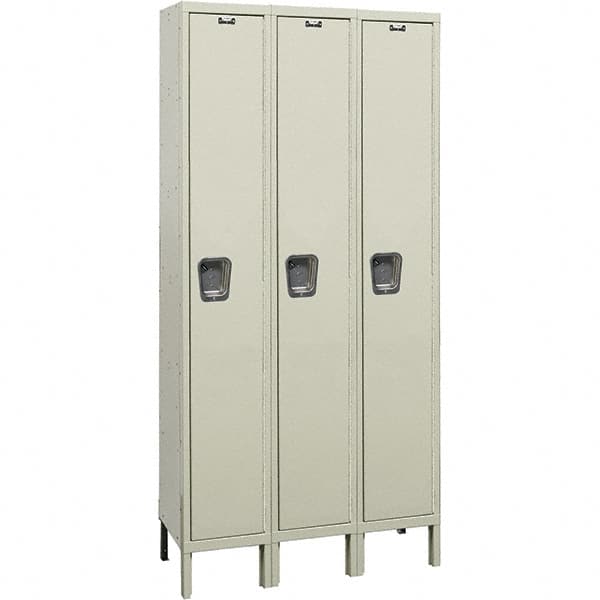 Hallowell - 3 Door, 1 Tier, Premium Wardrobe Lockers - All Tool & Supply