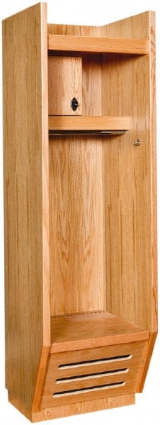 Hallowell - 1 Door, Wood Gear Locker - All Tool & Supply