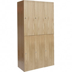 Hallowell - 6 Door, 2 Tier, Premium Wardrobe Lockers - All Tool & Supply