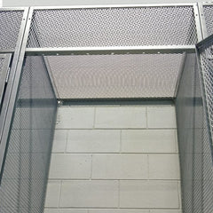 Hallowell - 36" Wide x 60" Deep, Locker UL Greenguard Gold Product Certified for Low Chemical Emissions UL.COM/GG UL 2818 - All Tool & Supply