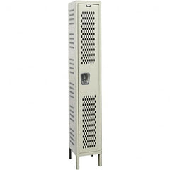 Hallowell - 1 Door, 1 Tier, Heavy-Duty Ventilated Wardrobe & Box Lockers - All Tool & Supply