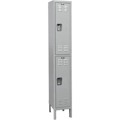 Hallowell - Medsafe 2 Door, 2 Tier, Premium Wardrobe Lockers - All Tool & Supply