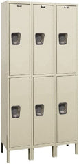 Hallowell - 6 Door, 2 Tier, Premium Wardrobe Lockers - All Tool & Supply