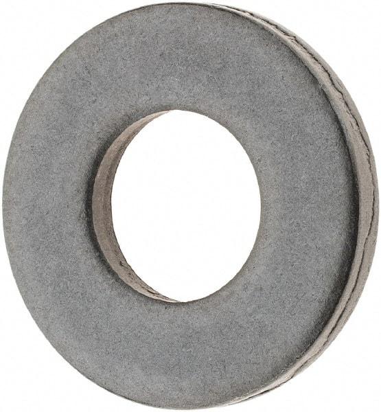 TE-CO - 7/16" Screw, Grade 1010 Steel Standard Flat Washer - 15/32" ID x 1" OD, 1/8" Thick, Black Oxide Finish - All Tool & Supply