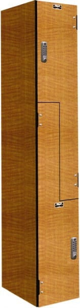 Hallowell - 2 Door, 2 Tier, Phenolic Z-Locker - All Tool & Supply