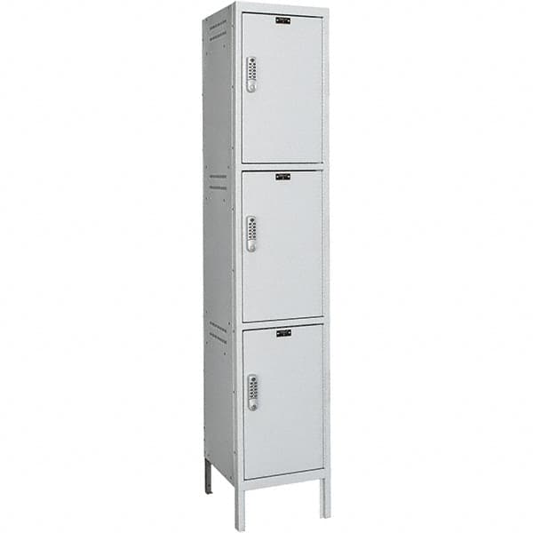 Hallowell - 3 Door, 3 Tier, Charging Station Locker - All Tool & Supply