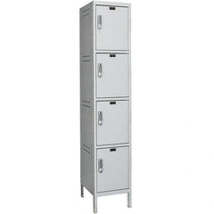 Hallowell - 4 Door, 4 Tier, Charging Station Locker - All Tool & Supply