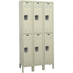 Hallowell - 6 Door, 2 Tier, Premium Wardrobe Lockers - All Tool & Supply