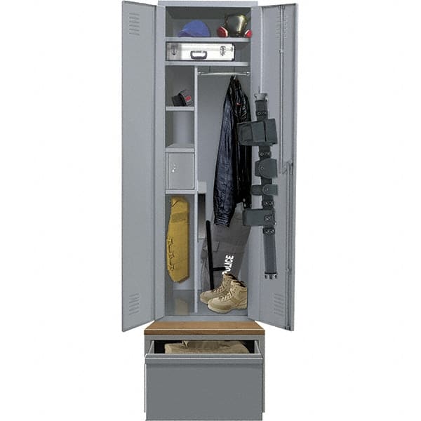 Hallowell - 1 Door, 1 Tier, Welded Locker - All Tool & Supply