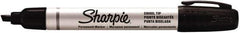 Sharpie - Black Permanent Marker - Chisel Medium Tip, AP Nontoxic Ink - All Tool & Supply