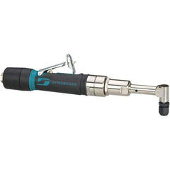 Dynabrade - 1/4" Collet, Angle Handle, Air Angle Die Grinder - 3,200 RPM, Rear Exhaust, 26 CFM, 0.4 hp, 90 psi, 1/4 NPT Inlet - All Tool & Supply