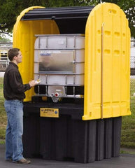 Justrite - IBC Storage Lockers Type: Outdoor Shed w/Pallet Number of Totes: 1 - All Tool & Supply