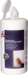 Ability One - Pre-Moistened White Board Wipes - Center Pull, 4-1/4" x 6-1/4" Sheet Size, White - All Tool & Supply