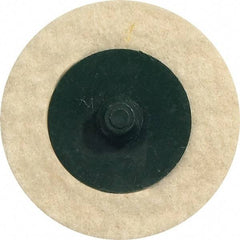 WALTER Surface Technologies - 3" Diam, Unmounted Buffing Wheel - Quick Change Felt Disc - All Tool & Supply