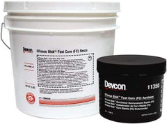 Devcon - 9 Lb Pail Two Part Epoxy - 15 min Working Time, 2,764 psi Shear Strength - All Tool & Supply