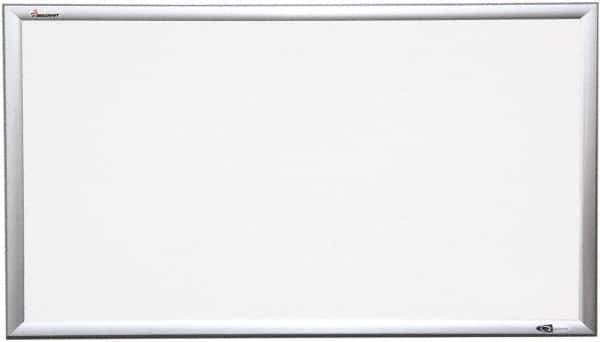 Ability One - 2" High x 40" Wide Porcelain on Steel Magnetic Marker Board - Porcelain, 64" Deep - All Tool & Supply