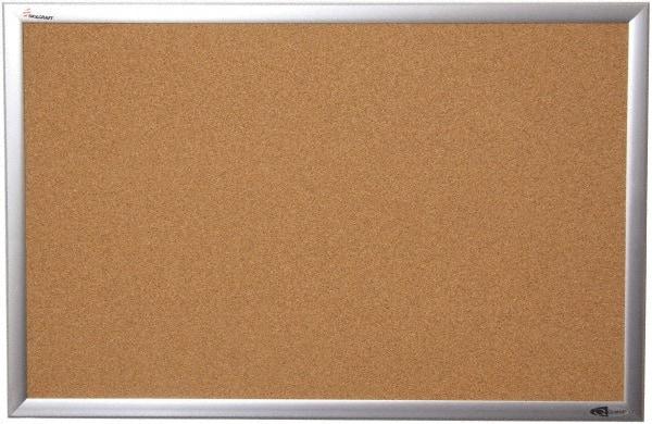 Ability One - 36" Wide x 2" High Self-Heal Cork Bulletin Board - Natural (Color) - All Tool & Supply