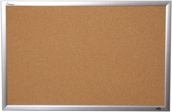 Ability One - 22" Wide x 2" High Self-Heal Cork Bulletin Board - Natural (Color) - All Tool & Supply