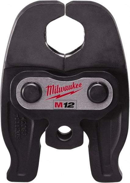 Milwaukee Tool - 1 to 1-1/4 Inch Jaw Range, Presser Replacement Jaw - For Use with M12 FORCE LOGIC Press Tool - All Tool & Supply