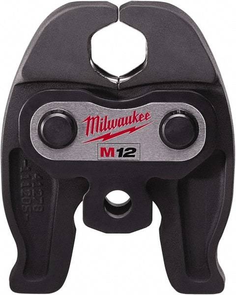 Milwaukee Tool - 3/4 to 1-1/4 Inch Jaw Range, Presser Replacement Jaw - For Use with M12 FORCE LOGIC Press Tool - All Tool & Supply