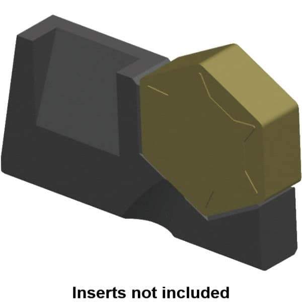 Kennametal - HNG. 0905 Insert Style, Indexable Milling Cartridge - Series HexaCut - All Tool & Supply