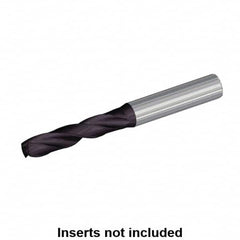 Kennametal - 15.8mm 132° Spiral Flute Solid Carbide Taper Length Drill Bit - All Tool & Supply